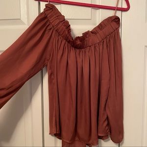 Off the shoulder top